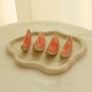 Organic Travertine Stone Display Tray