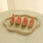 Handcrafted Natural Stone Tray – Organic Travertine Plate for Minimal & Wabi-Sabi Interiors