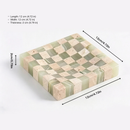 Handcrafted Marble Checkerboard Tray