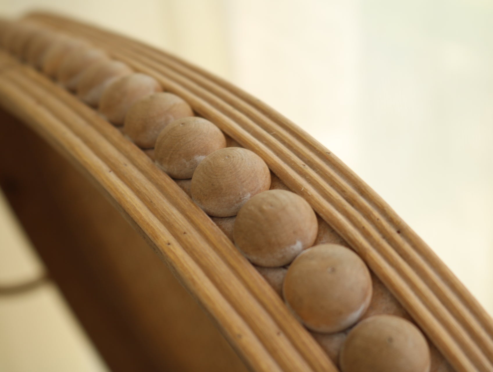 Oval Rattan Serving Tray