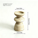 Sculptural Marble Candle Holder